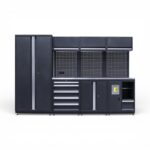 GripForge Heavy Duty Multifunctional Combination Tool Chest Workbench & Workstation Cabinet