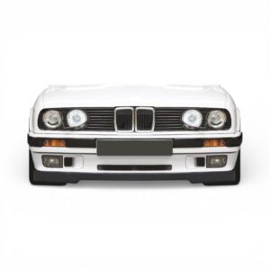 Gloss Black Stepped Design Plastic Lip Extension for Bmw E30 Classic Alpina Design