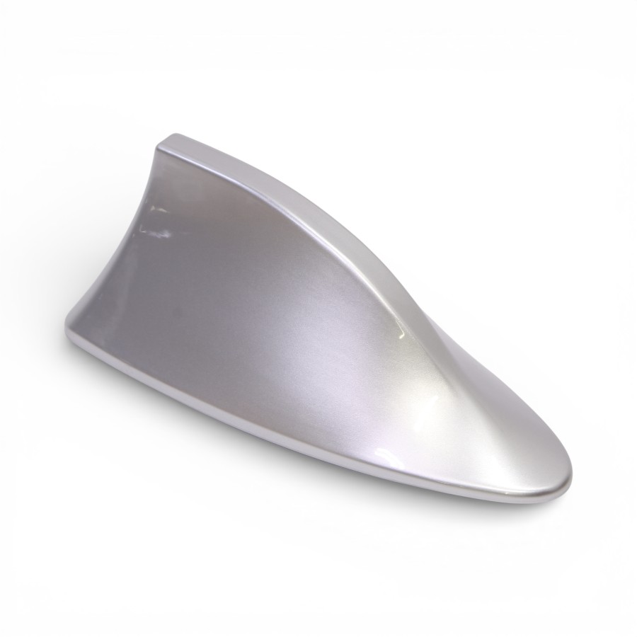 NP-35 Type-M5 Satin silver Look Shark Fine with Antenna Wire - Image 1