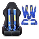 4-Point Quick Release Racing Seatbelt Harness (blue)