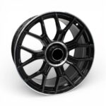 19" X1142 5/112 Gloss Black Machine Lip Alloy Wheels