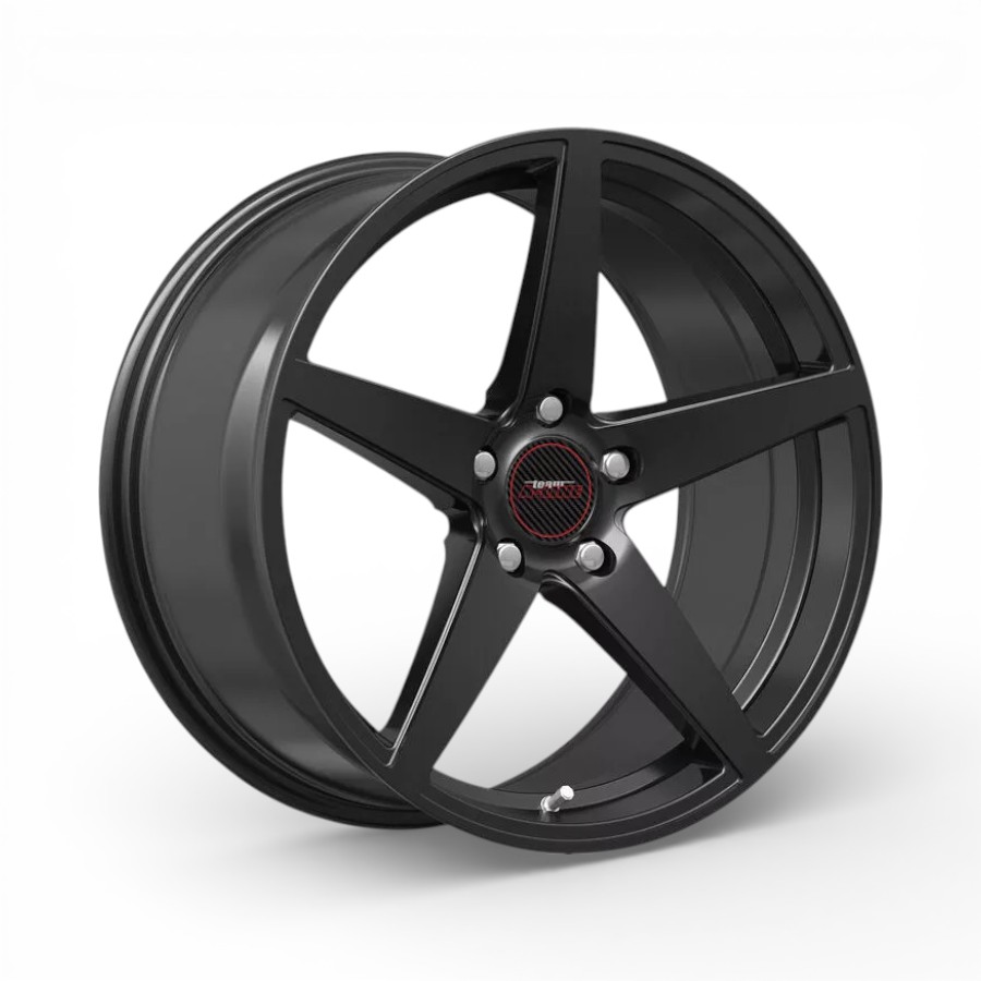 82341283 spectra velvet 18" A-Line Spectra 5/112 Velvet Black Flow Form Alloy Wheels - Image 1