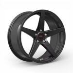 18" A-Line Spectra 5/112 Velvet Black Flow Form Alloy Wheels