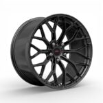 19" A-Line Ultra 5/112 Satin Black Flow Form Alloy Wheels