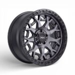 17" A-Line Force 5/127 Satin Black Tint Flow Forming Alloy Wheels