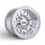 17" A-Line Scruff 5/150 Silver Machine Face Alloy Wheels