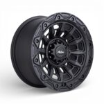 18" A-Line Eagle 6/139 Satin Black Alloy Wheels