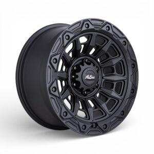 18" A-Line Eagle 6/139 Satin Black Alloy Wheels