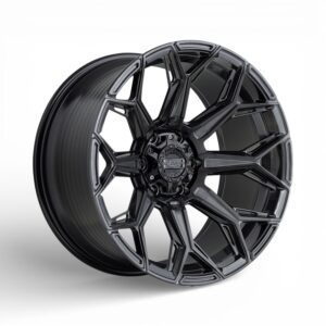 20" A-Line Overdrive 6/139 Hyper Black Flow Form Alloy Wheels