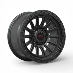 17" A-Line Tremor 6/139 Satin Black Alloy Wheels