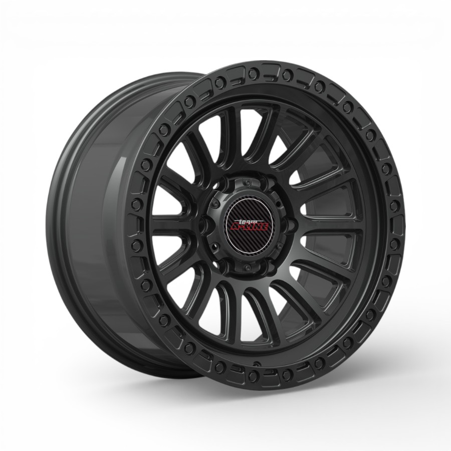 82361003 Tremor-SATINBLK-side 17" A-Line Tremor 6/139 Satin Black Alloy Wheels - Image 1