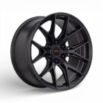 20" A-Line Vanquish 5/127 Velvet Black Alloy Wheels