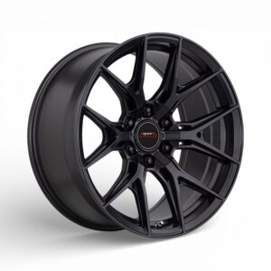 20" A-Line Vanquish 5/127 Velvet Black Alloy Wheels