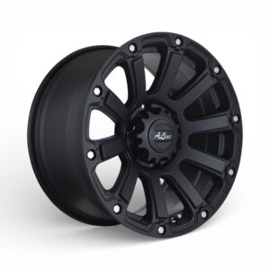 16" A-Line Destroyer 5/150 Satin Black Alloy Wheels