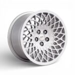 15" A-Line Mystique 5/100 Silver Alloy Wheels