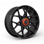 18" A-Line Maverick 5/112 Satin Black Flow Form Alloy Wheels