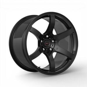 18" A-Line Legacy 5/112 Velvet Black Flow Form Alloy Wheels