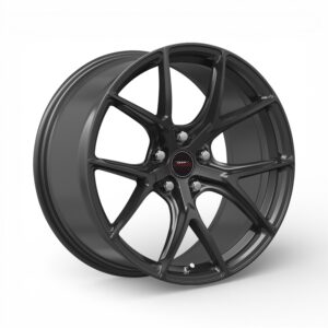18" A-Line Dynamic 5/114 Velvet Black Flow Form Alloy Wheels