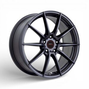 17" A-Line Myth 5/112 Graphite Flow Form Alloy Wheels