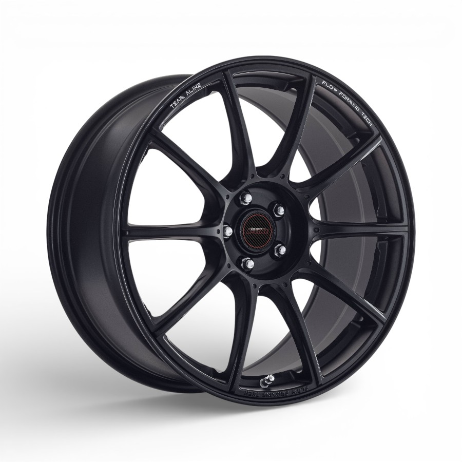 82403562 Hype-SILK-BLK-scaled 15" A-Line Hype 4/98 Satin Black Flow Form Alloy Wheels - Image 1