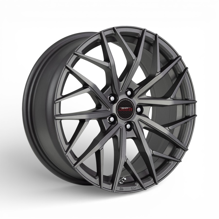 82403199 Dexter-CHG-side 17" A-Line Dexter 5/100 Charcoal Grey Alloy Wheels - Image 1