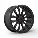 20" A-Line Baretta 6/139 Silk Black Alloy Wheels