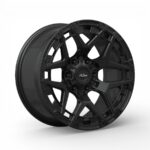 18" A-Line Mega X 6/139 Satin Black Alloy Wheels