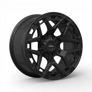 17" A-Line Mega X 6/139 Satin Black Alloy Wheels