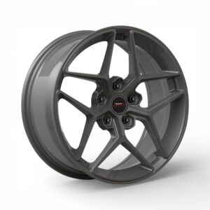 17" A-Line Stark 5/112 Graphite Flow Form Alloy Wheels
