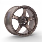 17" A-Line Fury 5/100 Bronze Milled Flow Form Alloy Wheels
