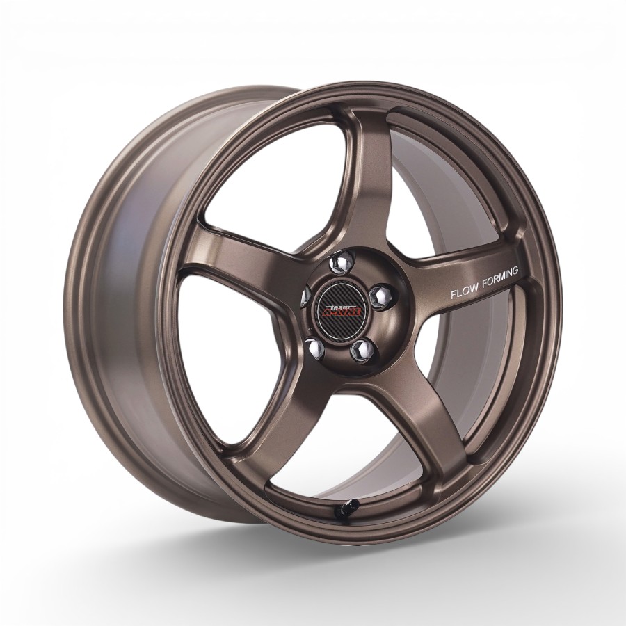 82403621 Fury-BRNZ-MILLED-LETTERS-side 17" A-Line Fury 5/100 Bronze Milled Flow Form Alloy Wheels - Image 1