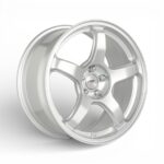 17" A-Line Fury 5/100 Arctic Silver Flow Form Alloy Wheels