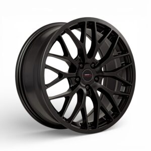 17" A-Line Zenith 5/100 Satin Black Flow Form Alloy Wheels