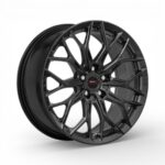 15" A-Line Shadow 5/100 Velvet Black Alloy Wheels