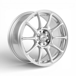 15" A-Line Hype 5/112 Arctic Silver Flow Form Alloy Wheels