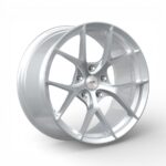 18" A-Line VX 5/100 Arctic Silver Flow Form Alloy Wheels