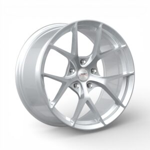 18" A-Line VX 5/100 Arctic Silver Flow Form Alloy Wheels