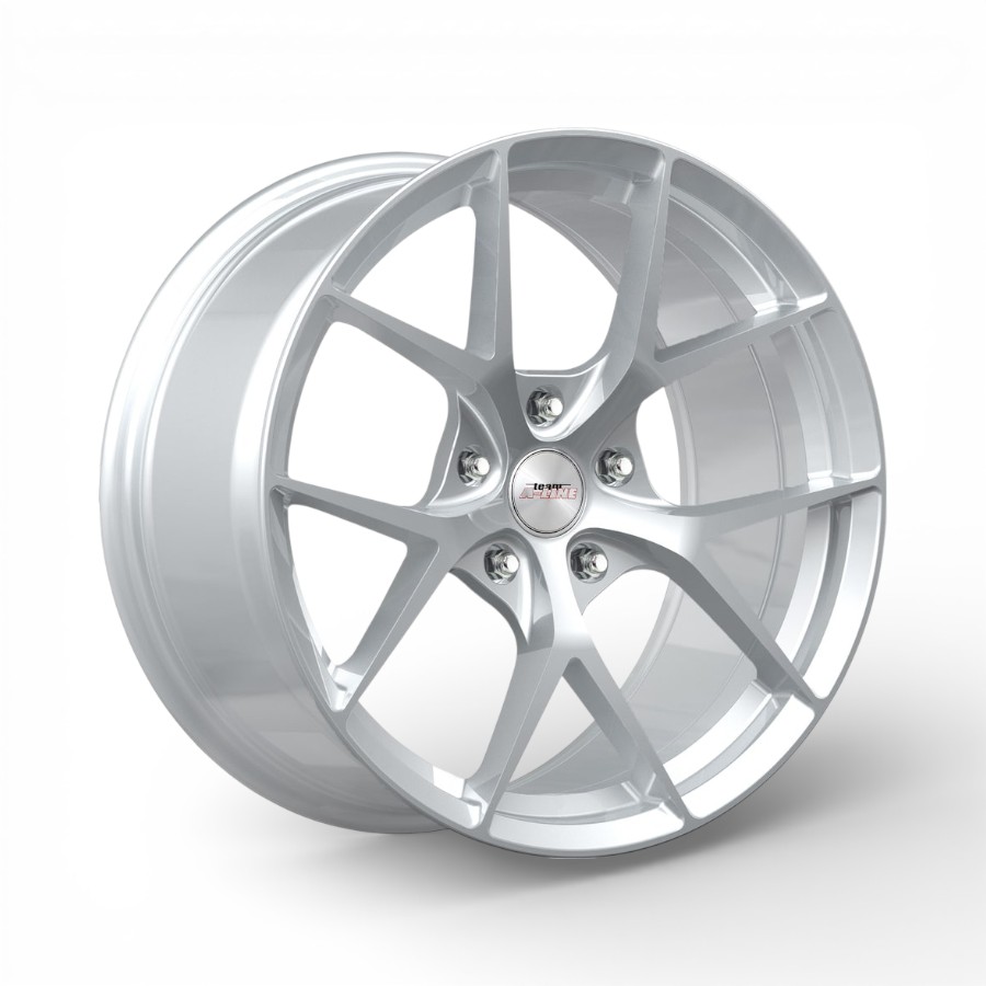 82403636 VX-ARCTIC-SILVER-side 18" A-Line VX 5/112 Arctic Silver Flow Form Alloy Wheels - Image 1
