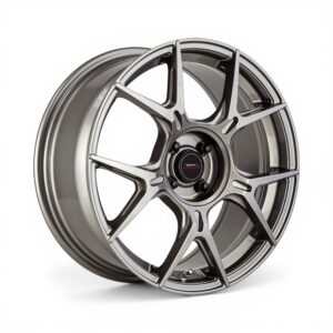 17" A-Line Havana 4/100 Sepang Silver Alloy Wheels