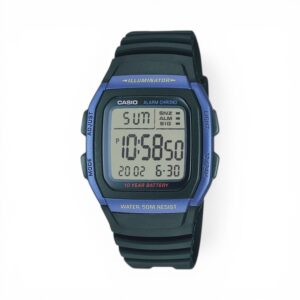 Casio W-96H-2AVDF Digital Blue Resin Watch
