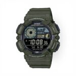Casio WS-1500H-3BVDH Digital Green Resin Watch