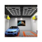 Honeycomb LED Ceiling Light 632W For Garages And Detailing Bays