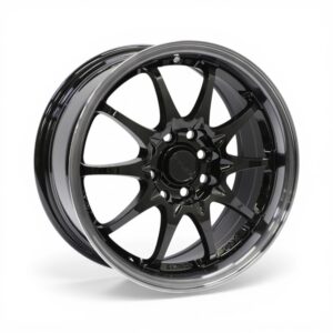 15" DX136 4/100 & 4/114 Gloss Black Alloy Wheels