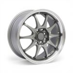 15" DX136 4/100 & 4/114 Grey Alloy Wheels