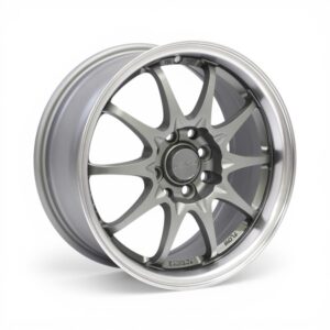 15" DX136 4/100 & 4/114 Grey Alloy Wheels