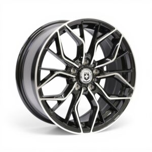 17" XS-Mario 5/108 & 5/114 Black Machine Face Alloy Wheels