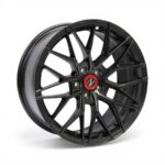 17" EVO5R 5/100 Satin Black Alloy Wheels