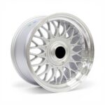 17" CW 4/100 & 4/108 Silver Machined Lip Alloy Wheels