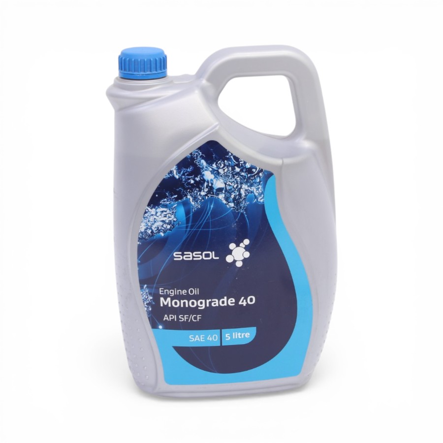 SAE 0W40 5LT Sasol SAE 0W40 SAE Monograde Oil (5litre) - Image 1