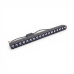 White & Yellow 18-LED Work Bar Light (54x3.5cm)